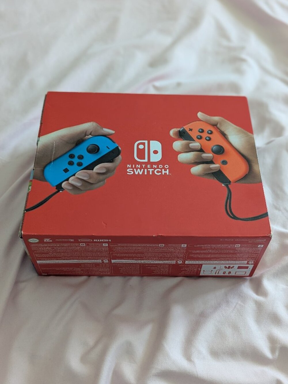 Nintendo Switch Neon Blue/Red NIB New Box